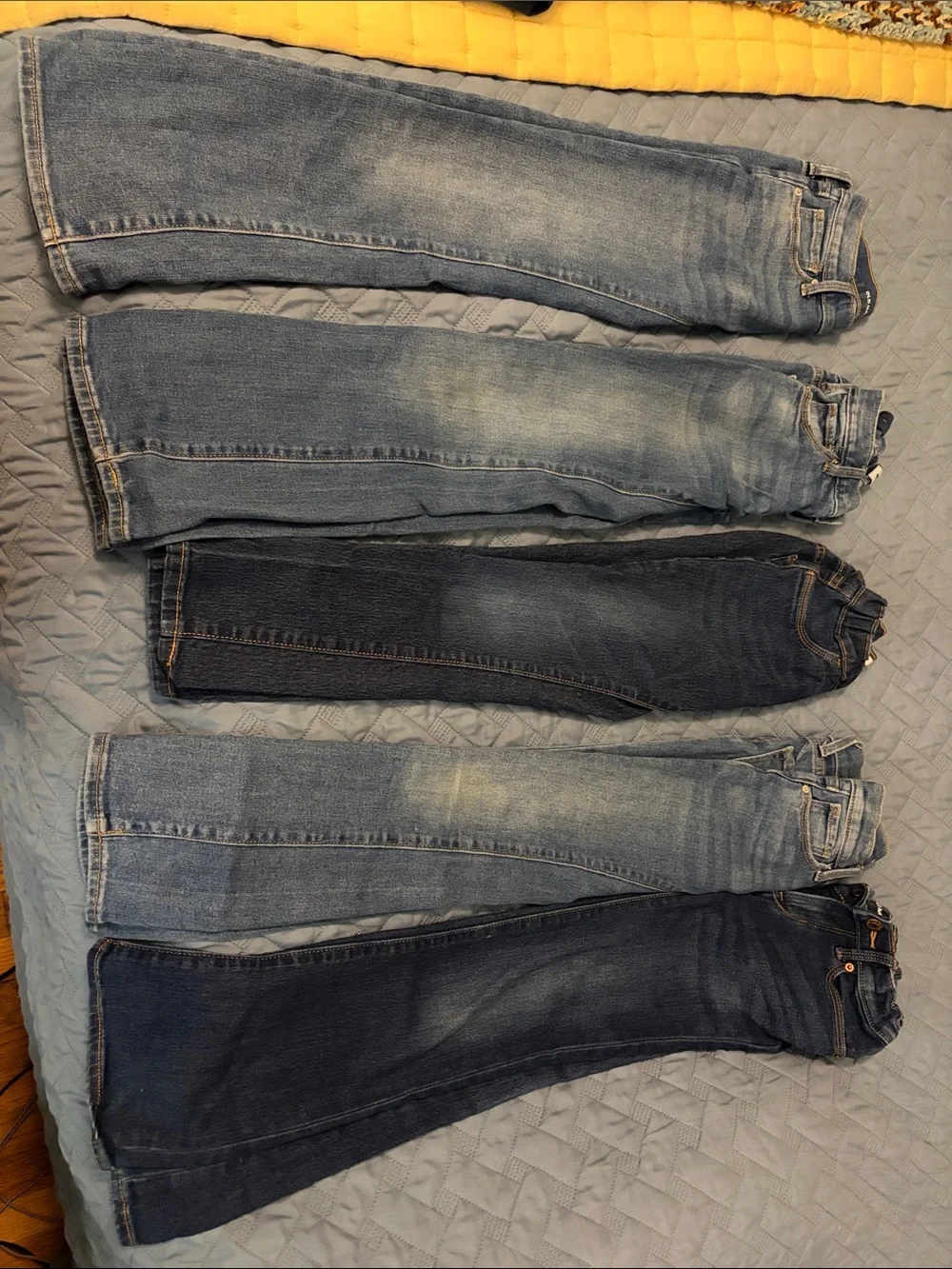 Old Navy Kids Denim Jeans - Light and Dark Blue Washes